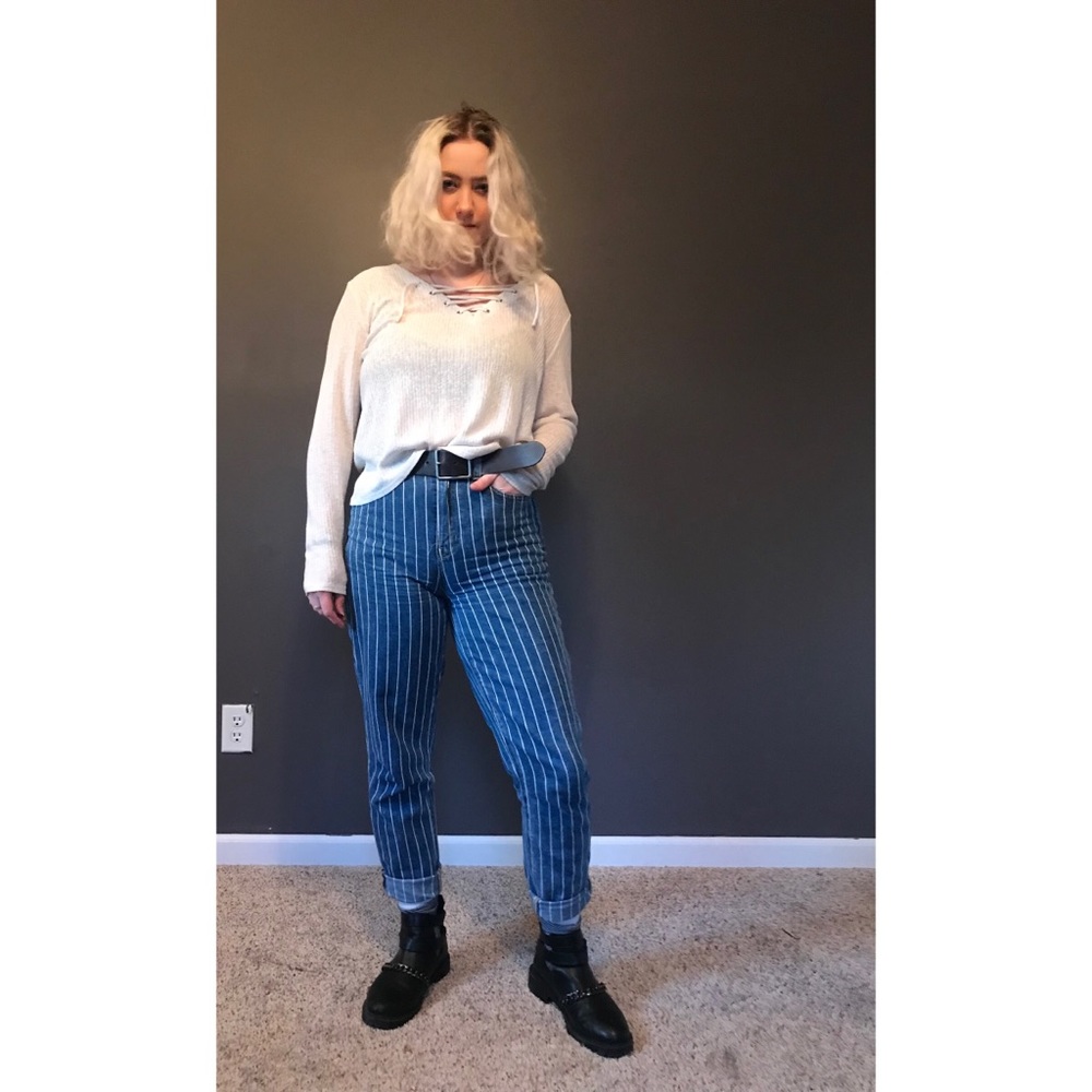 White long sleeved shirt